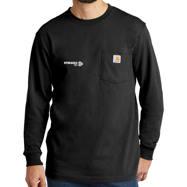 Hydraulic Pros Printed - Workwear Pocket Long Sleeve T Shirt Thumbnail