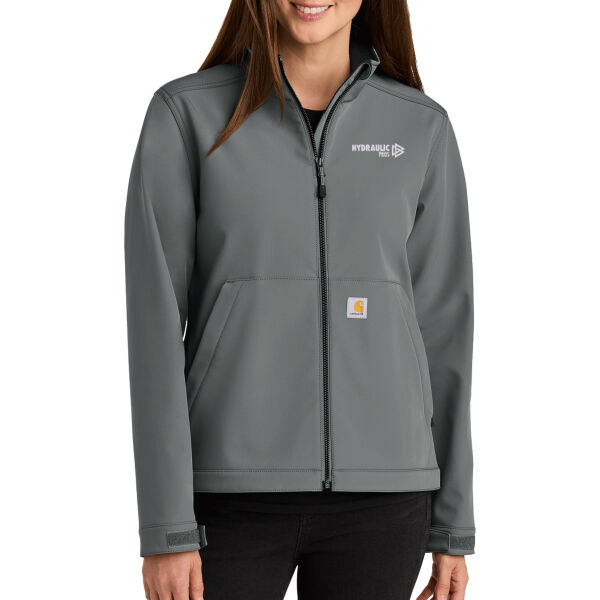 Hydraulic Pros Embroidered - Women's Rain Defender ® Soft Shell Jacket Thumbnail