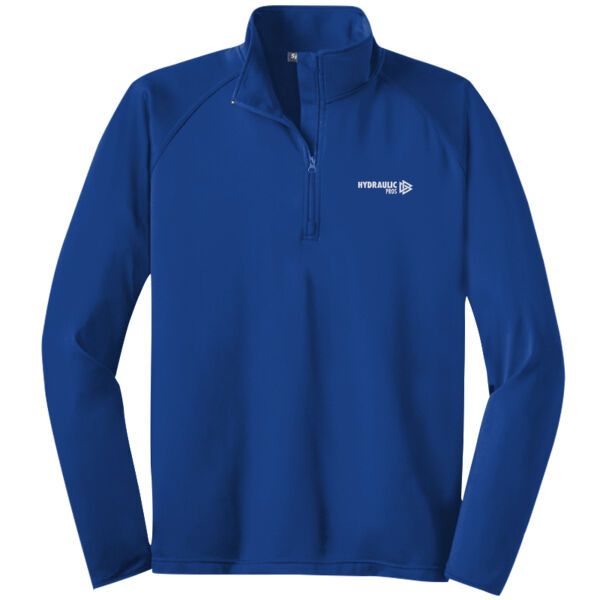 Sport Tek Hydraulic Pros Embroidered - Tall Sport Wick ® Stretch 1/4 Zip Pullover Thumbnail