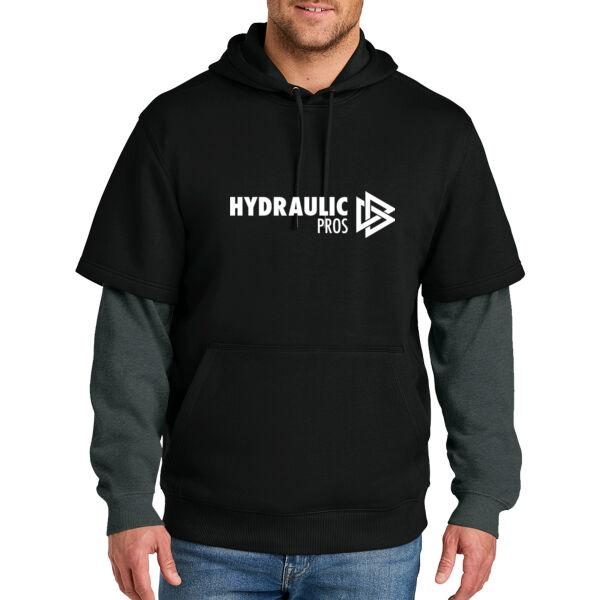 Cornerstone Hydraulic Pros Printed- - Tough Fleece Layered Hoodie Thumbnail
