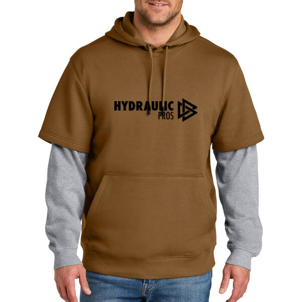 Cornerstone Hydraulic Pros Printed- - Tough Fleece Layered Hoodie Thumbnail